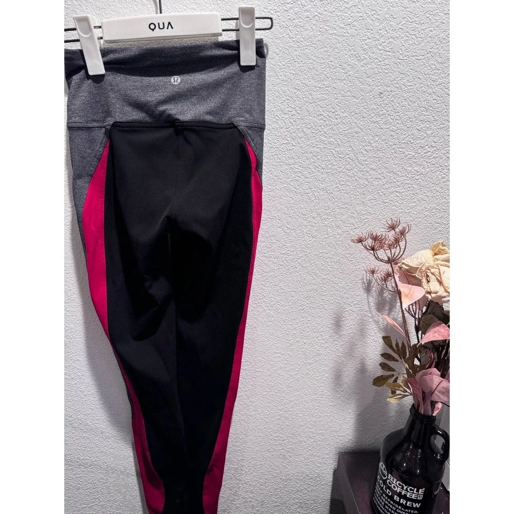 Lululemon Get Going Train‎ Tight 28 Leggings Women Size 2 Workout Yoga - Picture 2 of 5